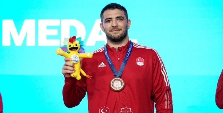 Salim Ercan, Akdeniz Oyunları’nda bronz madalya kazandı
