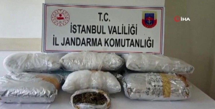 Jandarmadan uyuşturucu operasyonu: 62 kilo uyuşturucu ele geçirildi