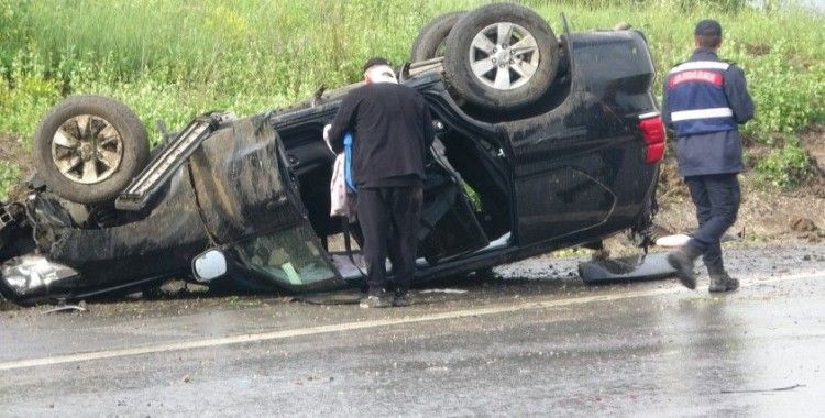TEM'de 6 aracın karıştığı zincirleme kazada 10 kişi yaralandı