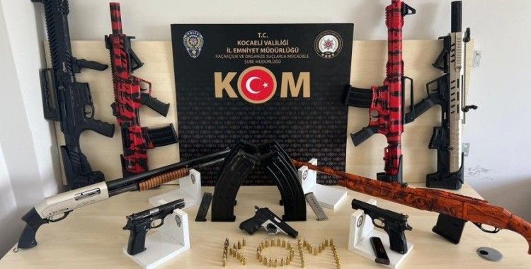 Kocaeli'de suç örgütlerine yönelik operasyon: 14 gözaltı