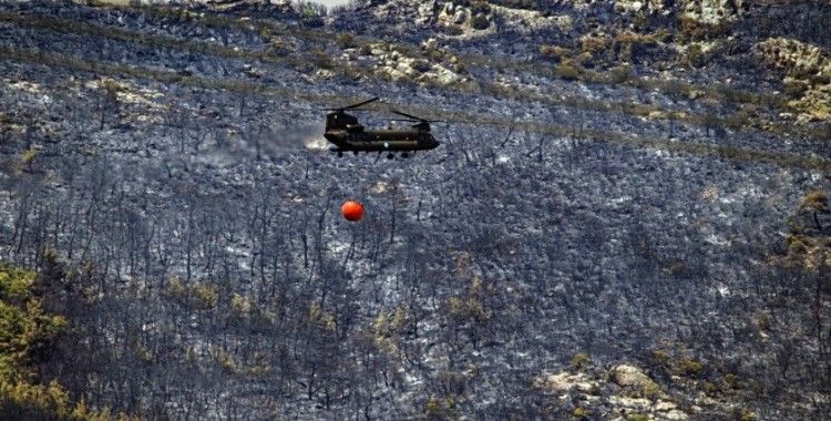 Yunanistan’daki orman yangını kontrol altına alınamıyor