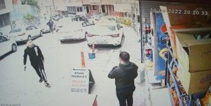 İstanbul’da baba ve çocuğuna dehşeti yaşatan silahlı maganda kamerada