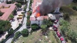 Balıklı Rum Hastanesi Yaşlı Bakımevi'nde yangında can pazarı