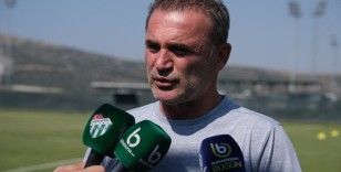 Bursaspor Teknik Direktörü Tahsin Tam: 'Geçmiş dönem alacakları ödendi'