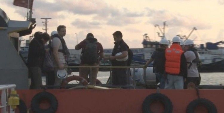 Tahıl sevkiyatı için Ukrayna’ya gidecek olan boş gemide denetim tamamlandı