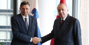 Cumhurbaşkanı Erdoğan, Slovenya Cumhurbaşkanı Pahor ile bir araya gelecek