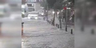 Silivri’de sağanak yağış etkili oluyor