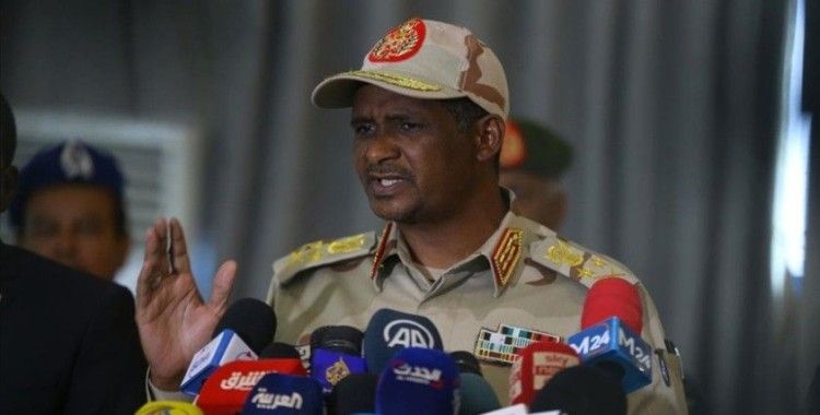 Sudanlı general Hımidti: Siyasi güçler ulusal uzlaşıya varmalı