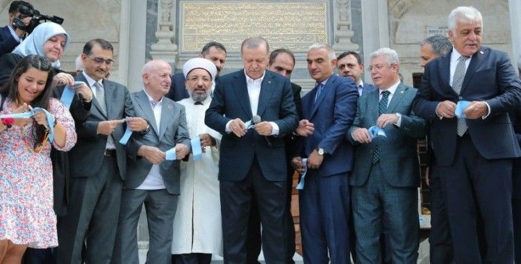 Cumhurbaşkanı Erdoğan restorasyonu tamamlanan Ayazma Camii’nin açılışında konuştu