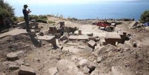 Assos kazısında yeni bulgu: 2 bin 200 yıllık Roma çeşmesi kalıntıları