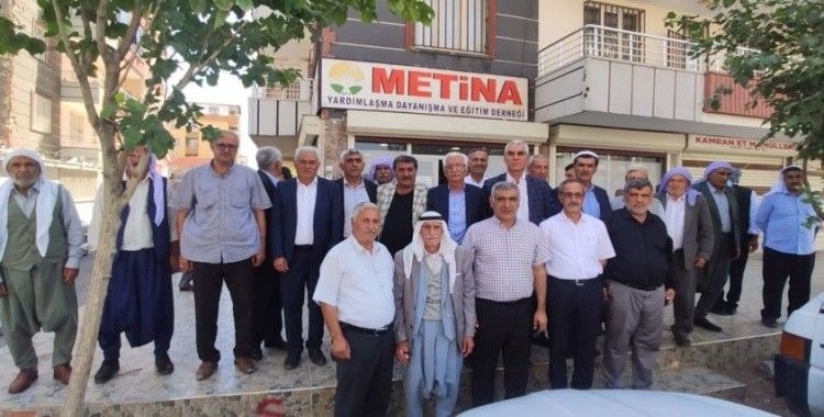 Metina Derneği'nin yeni başkanı göreve 'Barışla' başladı