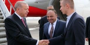 Cumhurbaşkanı Erdoğan, Ukrayna ziyareti için Polonya’ya geldi