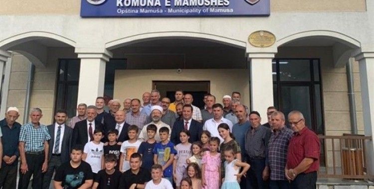 Diyanet İşleri Başkanı Erbaş, Kosova’daki tek Türk belediyesini ziyaret etti