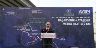 Bakan Karaismailoğlu: İstanbul'da her ay bir metro açmayı planlıyoruz