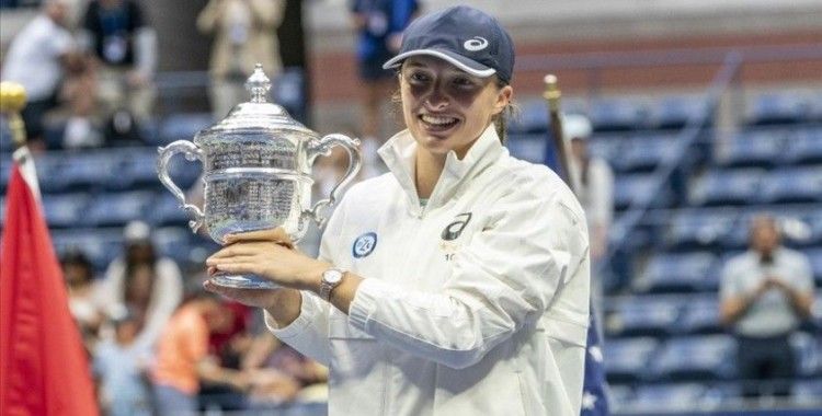 ABD Açık Tenis Turnuvası Tek Kadınlar finalinde Polonyalı tenisçi Swiatek şampiyon oldu