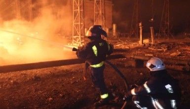 Rusya'nın Harkov'daki termik santrale füzeli saldırısında 1 kişi öldü
