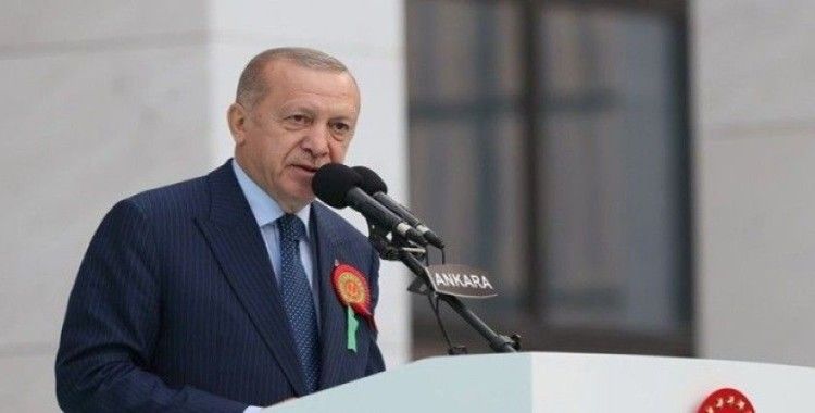 Cumhurbaşkanı Erdoğan, Semerkant'a geldi