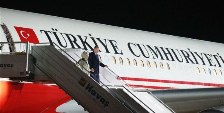 Cumhurbaşkanı Erdoğan, BM 77. Genel Kuruluna katılmak üzere ABD'ye geldi