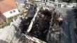 Zeytinburnu’nda kül olan Tarihi Merkez Efendi Fırının son hali havadan görüntülendi