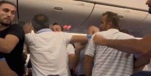 Gaziantep FK’nın bulunduğu Trabzon-İstanbul uçağında kavga çıktı