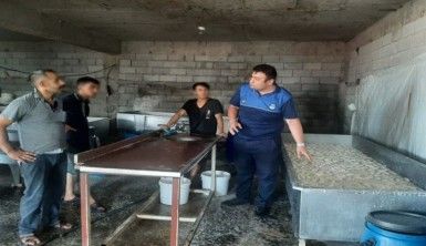 Sağlıksız koşullarda üretilen peynirlere el konuldu, üretim yeri mühürlendi