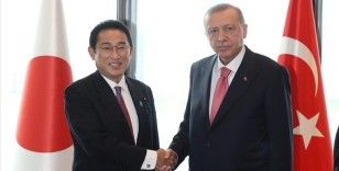 Cumhurbaşkanı Erdoğan, Japonya Başbakanı Kişida ile bir araya geldi