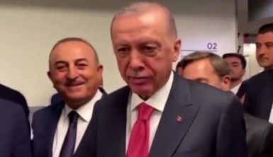 Erdoğan'dan gazeteciye: O Biden, ben Erdoğan'ım