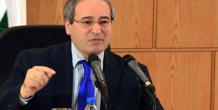 Suriye Dışişleri Bakanı’ndan Türkiye açıklaması: Barış sürecinin önündeki tek engel Türkiye'nin taahhütsüzlüğü