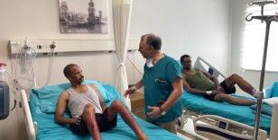 Libya’dan Türkiye’ye getirilen hastalar dehşet anlarını anlattı: "Akrabalarım gözümün önünde yandı”
