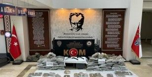 Edirne'de bir tırda 94 kilo 754 gram uyuşturucu ele geçirildi