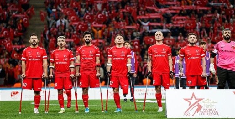 Ampute Futbol Milli Takımı dünya şampiyonu