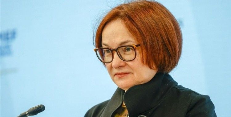 Rusya Merkez Bankası Başkanı Nabiullina: Yaptırımların amacı, finansal sistemimizi çökertmekti
