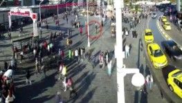 Bombalı saldırıyı gerçekleştiren teröristin Taksim'deki görüntüleri ortaya çıktı