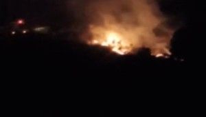 Arnavutköy'de madde bağımlılarının yaktığı ateş ormanlık alana sıçradı