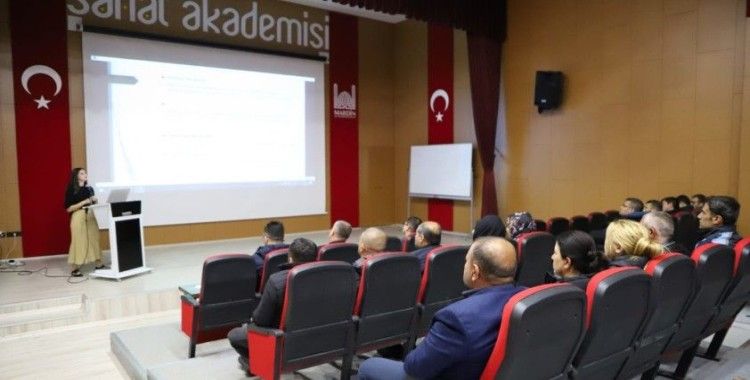Mardin Büyükşehir Belediyesi'nden hizmet içi eğitim