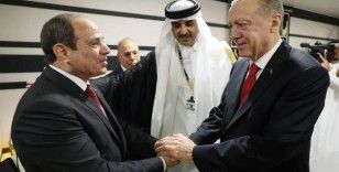 Katar'da kritik temas: Erdoğan, Sisi ile görüştü