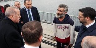 Cumhurbaşkanı Erdoğan, 15 Temmuz Şehitler Köprüsü'ndeki intiharı önledi
