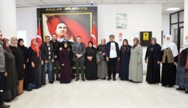 Evlat nöbetindeki ailelerden başkan Beyoğlu'na teşekkür ziyareti