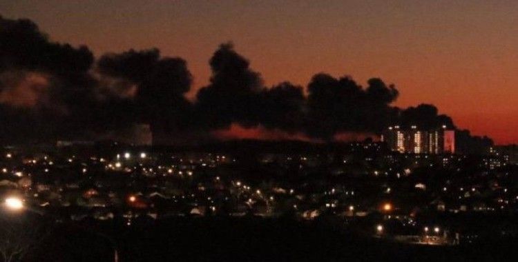 Rusya'nın Kursk kentinde petrol tesisi İHA ile vuruldu