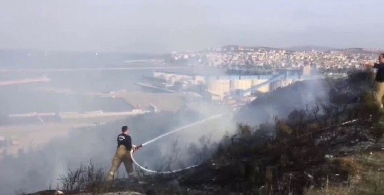 Bandırma'da yangın