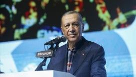 Cumhurbaşkanı Erdoğan: Karadeniz'de keşfettiğimiz doğal gazı 2023'ün ilk çeyreğinde evlerimizde kullanacağız