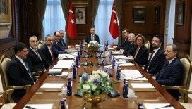 Cumhurbaşkanı Erdoğan, Cumhurbaşkanlığı Politika Kurulu başkanvekilleriyle bir araya geldi