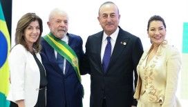 Bakan Çavuşoğlu, Brezilya Devlet Başkanı Silva'nın yemin törenine katıldı