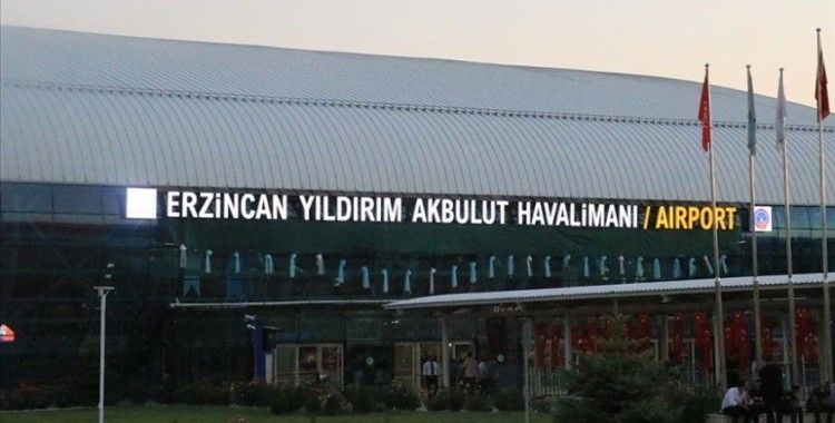 Erzincan Yıldırım Akbulut Havalimanı 2022'de 297 bin 515 yolcuya hizmet verdi