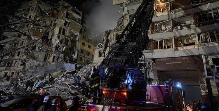 Rus ordusunun Dnipro'ya füze saldırısında ölen sivillerin sayısı 20'ye yükseldi