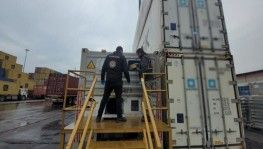 Mersin Limanı'nda 56 kilo kokain ele geçirildi