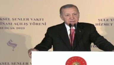 Cumhurbaşkanı Erdoğan: "Faşizmin kol gezdiği karanlık yıllarda Şule Yüksel Şenler gençlerimize özgüven aşılamıştır"