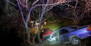 Gediz'de trafik kazası: 1 yaralı