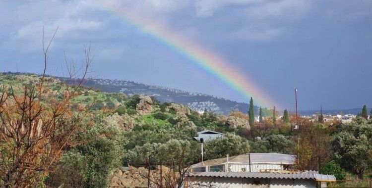 Bodrum'da yağış ve fırtına etkili oluyor
