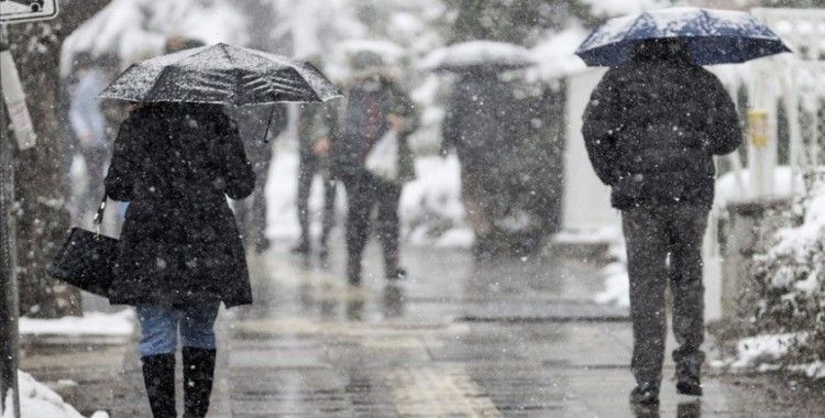 Meteoroloji'den 'karla karışık yağmur' uyarısı: Balkanlar üzerinden soğuk hava dalgası geliyor